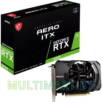 Видеокарта MSI GeForce RTX 3050 Aero ITX 8G OC картинка 5